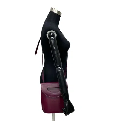 Pre-owned Celine Wine Shoulder Bag ()