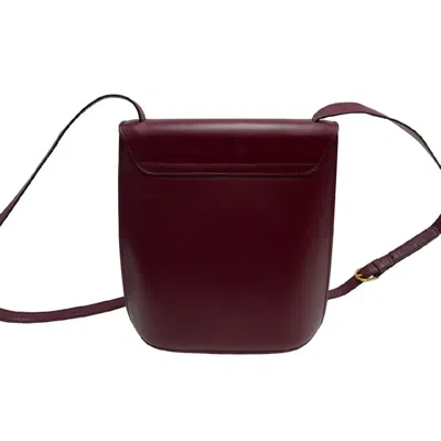 Pre-owned Celine Wine Shoulder Bag ()