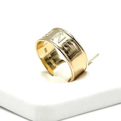 Pre-owned Celine Yellow Gold Yellow Gold (18k) Band Ring ()