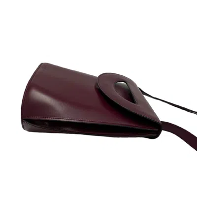 Pre-owned Celine Wine Shoulder Bag ()