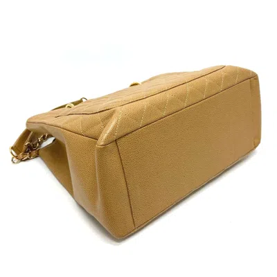 Pre-owned Chanel Beige Leather Tote Bag ()