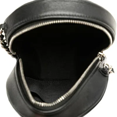 Pre-owned Chanel Black Leather Pochette Shoulder Bag ()