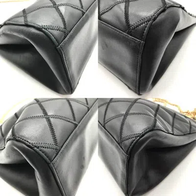 Pre-owned Chanel Black Leather Tote Bag ()