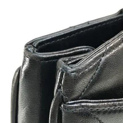Pre-owned Chanel Black Leather Tote Bag ()