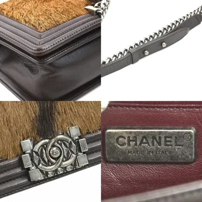 Pre-owned Chanel Brown Leather Shoulder Bag ()