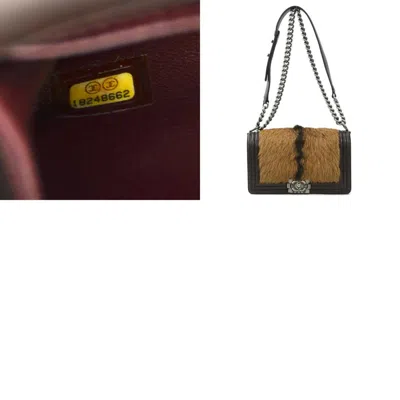 Pre-owned Chanel Brown Leather Shoulder Bag ()