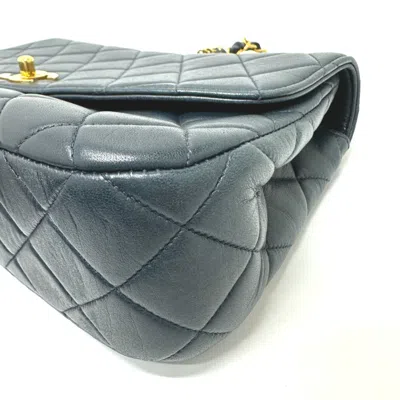 Pre-owned Chanel Navy Leather Tote Bag ()