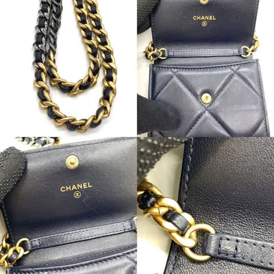Pre-owned Chanel Navy Shoulder Bag ()
