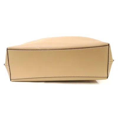 Pre-owned Coach Beige Leather Shoulder Bag ()