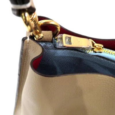 Pre-owned Coach Beige Leather Shoulder Bag ()
