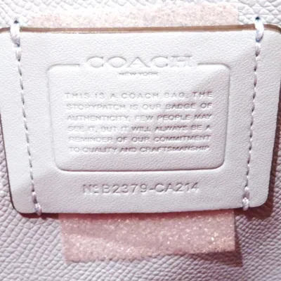 Pre-owned Coach Beige Leather Shoulder Bag ()