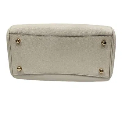 Pre-owned Coach White Leather Handbag Shoulder Bag ()