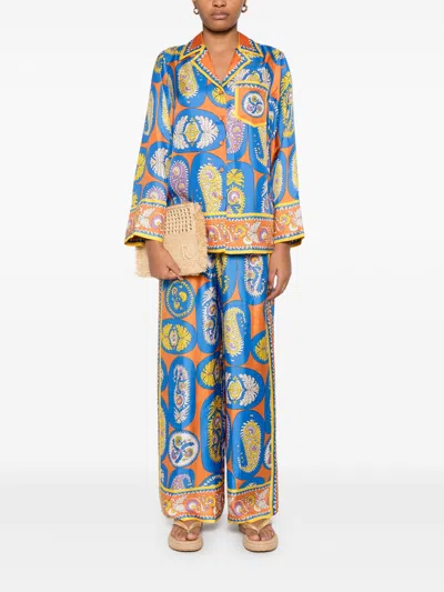 Alemais Luis Shirt Paisley Print