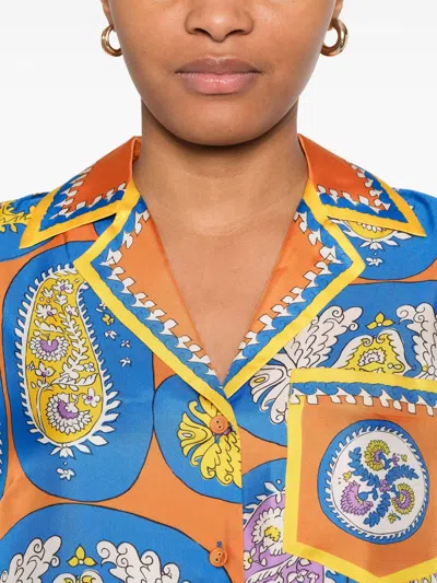 Alemais Luis Shirt Paisley Print