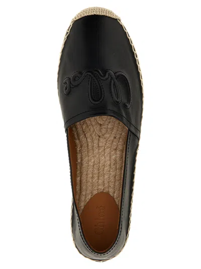 Chloé Isla Flat Shoes Black