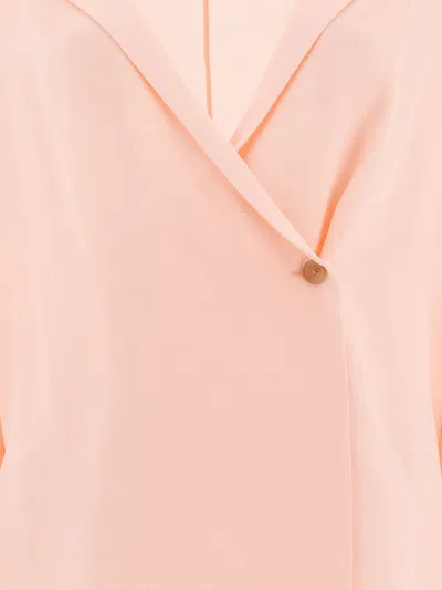 Khaite Silk Shirt With Wide Collar