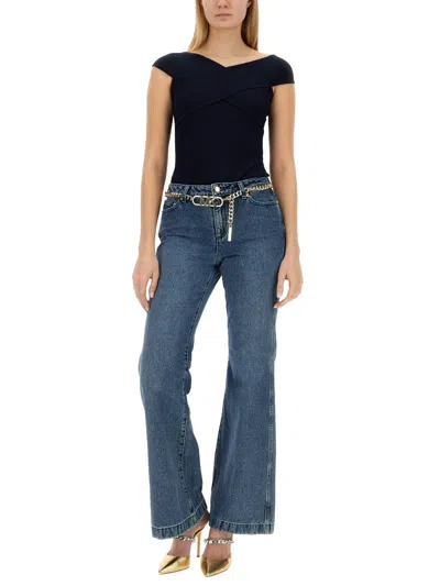 Michael Michael Kors Michael By Michael Kors Flare Fit Jeans