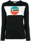 BELLA FREUD Lion Stripe Wool Jumper,WOOL100%