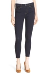 L AGENCE 'Margot' High Rise Crop Jeans