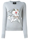 MARKUS LUPFER sequined rabbit jumper,DRYCLEANONLY