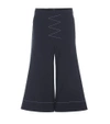 ELLERY ROXIE FLARE WOOL CULOTTE,P00197921