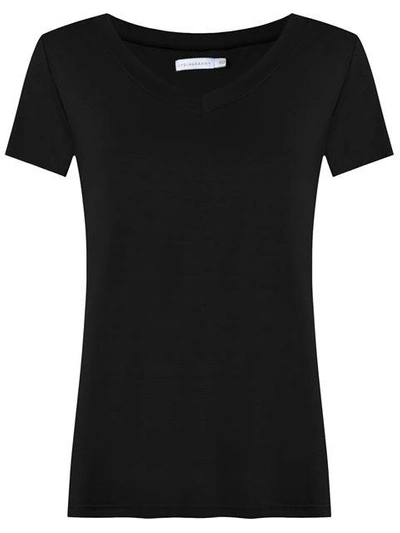 Shop Lygia & Nanny V-neck T-shirt - Black