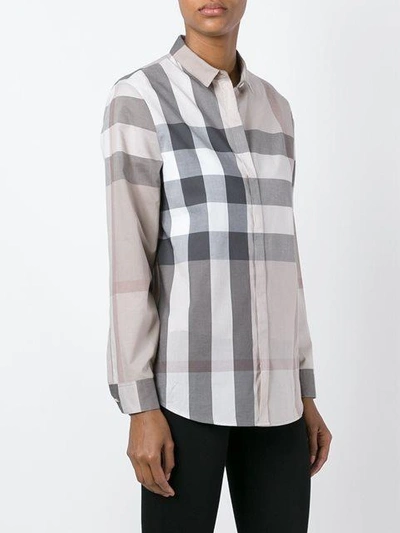 Shop Burberry House Check Shirt