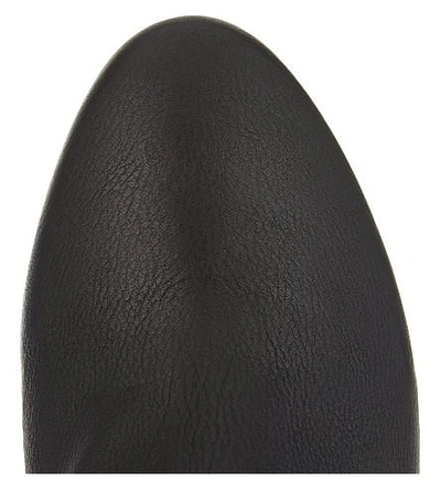 Shop Jimmy Choo Duke 65 Grainy Leather Heeled Boots In Black