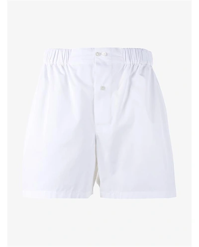Shop Miu Miu Cotton Boxer Shorts
