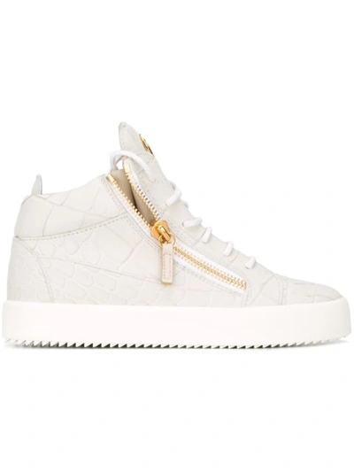 Shop Giuseppe Zanotti 'kriss' Hi-top Sneakers