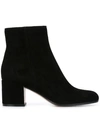 GIANVITO ROSSI 'MARGAUX' BOOTS,SUEDE100%