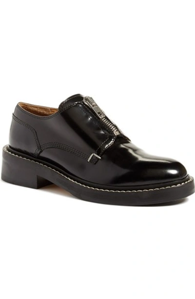 rag & bone Brown Saxon Zip Front Leather Oxford Loafers (size 8 US) 38 European rag & bone | Shoes | Rag Bone Saxon Zip Front Oxfords | Poshmark main image 3