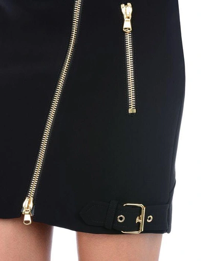 Shop Moschino Mini-skirt In Black