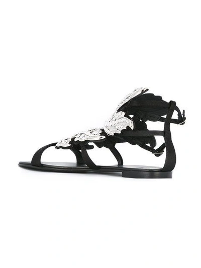 Shop Giuseppe Zanotti Design 'cruel' Sandals - Black