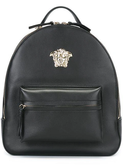 Shop Versace Palazzo Backpack - Black