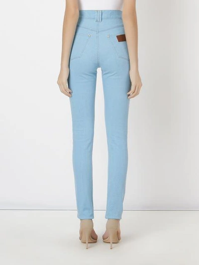 Shop Amapô High Waist Skinny Jeans In Blue