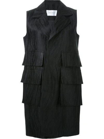 Shop Strateas Carlucci Metric Vest - Black