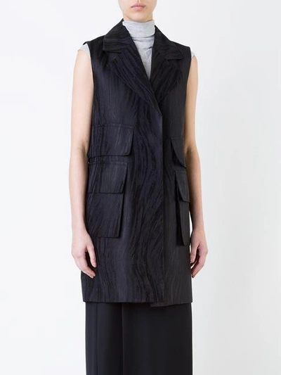 Shop Strateas Carlucci Metric Vest - Black