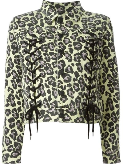 Sibling Leopard Print Jacket