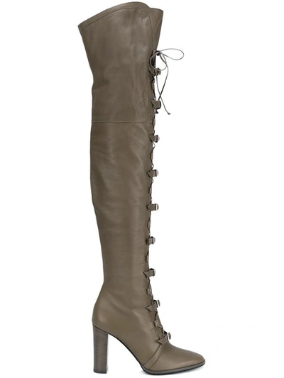 JIMMY CHOO MALOY 95 BOOTS MALOY95OGT11583463