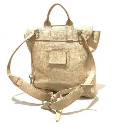 Pre-owned 3.1 Phillip Lim Beige Leather Backpack ()