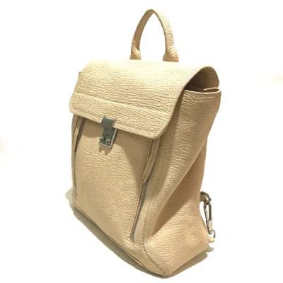 Pre-owned 3.1 Phillip Lim Beige Leather Backpack ()