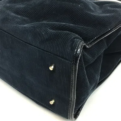 Pre-owned Anya Hindmarch Navy Leather Tote Bag ()