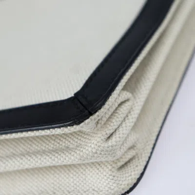 Pre-owned Balenciaga Black Canvas Leather Clutch Bag ()
