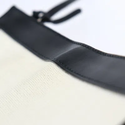 Pre-owned Balenciaga Black Canvas Leather Clutch Bag ()