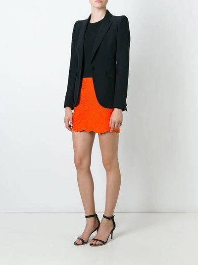 Shop Antonio Berardi Textured Mini Skirt