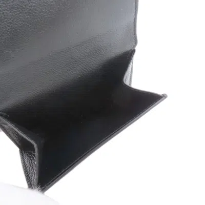 Pre-owned Balenciaga Black Leather Wallet (bi-fold) ()