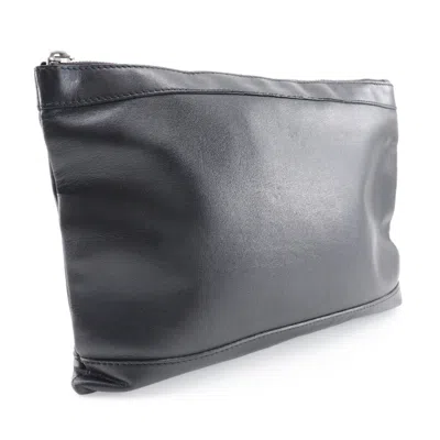 Pre-owned Balenciaga Black Suede Clutch Bag ()
