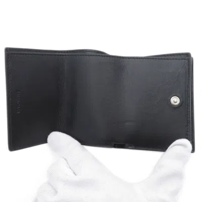 Pre-owned Balenciaga Black Wallet (bi-fold) ()