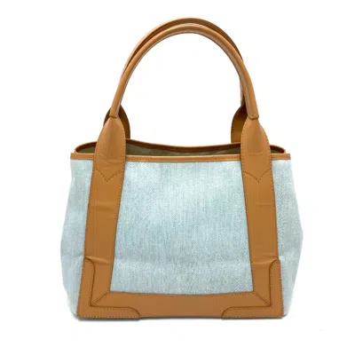 Pre-owned Balenciaga Blue Leather Tote Bag ()